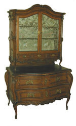 Rokoko Aufsatzschrank